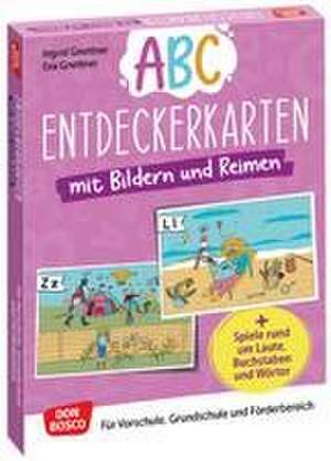 Abc-Entdeckerkarten mit Bildern und Reimen de Ingrid Gnettner