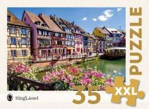 Demenz-Puzzle: Colmar. Das Demenz-Puzzle-Spiel mit 35 Puzzle-Teilen im XXL-Format. de SingLiesel Verlag