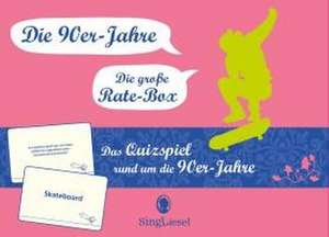 Das große 90er-Jahre-Quiz. Das Spiel für Senioren rund um die 90er Jahre. Spiele-Box mit 100 Karten de Linus Paul