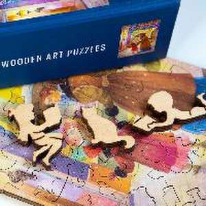 DAVICI Holzpuzzle - Miniatur Edition de Olga Jonaitis