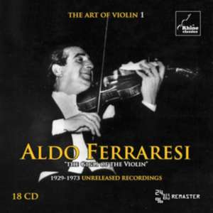 The Art Of Violin 1 de Aldo Ferraresi