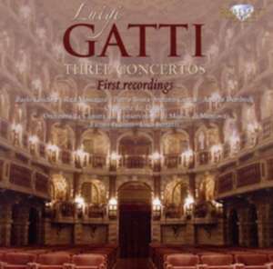 GATTI: 3 Konzerte de Rita Ghidoni, Paolo/Mascagne