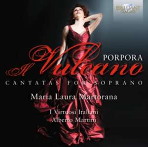 Il Vulcano-Cantatas For Soprano de Maria Laura Martorana