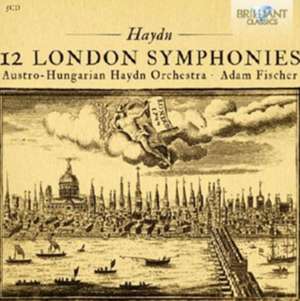 12 London Symphonies de Adam/Austro-Hungarian Haydn Orchestra Fischer