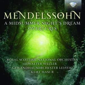 Midsummer Night's Dream/Overtures de Walter/SNO/Masur Weller