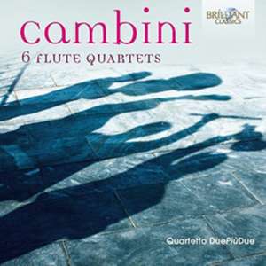 6 Flute Quartets de Quartetto Due Piu Due