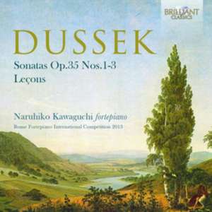 Sonatas Op.35 Nos. 1-3, Lecons de Johann Ludwig Dussek