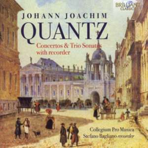 Quantz-Concertos & Sonatas With Recorder de Various