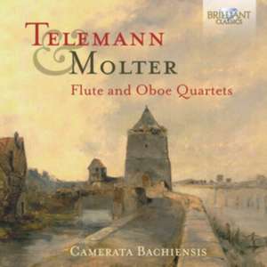 Flute And Oboe Quartets de Camerata Bachienis