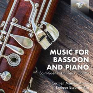 Music For Bassoon And Piano de Various