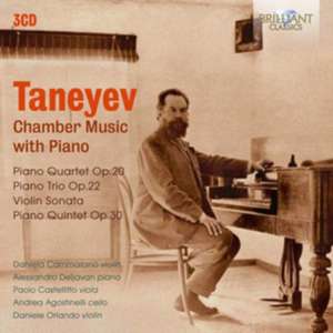 Taneyev:Chamber Music With Piano de Various