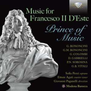 Music For Francesco II D'Este,Prince Of de Various