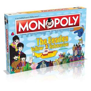 Yellow Submarine Monopoly Board Game