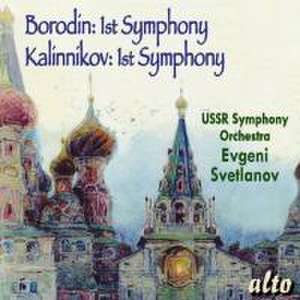 Sinfonie 1 in e-moll/Sinfonie 1 in g-moll de Evgeni/THE USSR Symphony Orchestra Svetlanov