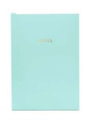 COLOURBLOCK A5 NOTEBOOK AQUA