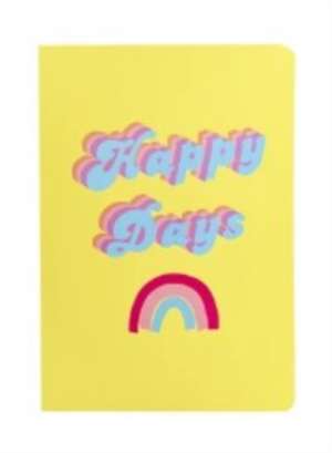 SLOGAN A5 NOTEBOOK HAPPY DAYS