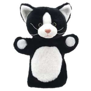 Cat (Black and White) de The Puppet Company