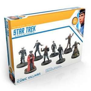 Star Trek Adventures Iconic Villains 32mm Minis Box Set de Modiphius