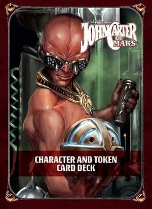 John Carter of Mars Character & Token Deck John Carter RPG Access de Modiphius