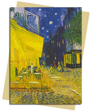 Café Terrace (Van Gogh) Greeting Card: Pack of 6