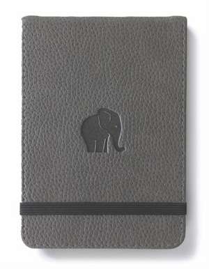 Dingbats A6+ Wildlife Grey Elephant Reporter Notebook - Dott