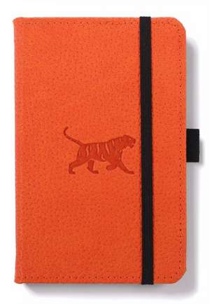 Dingbats* Wildlife A6 Pocket Orange Tiger Notebook - Lined