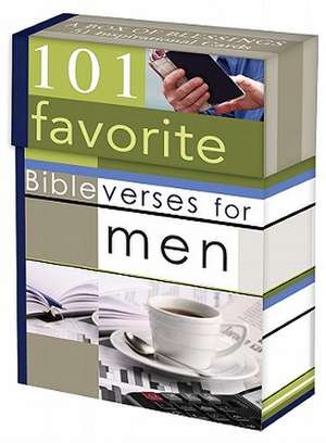 101 Favorite Bible Verses for Men Cards de Christian Art Gifts