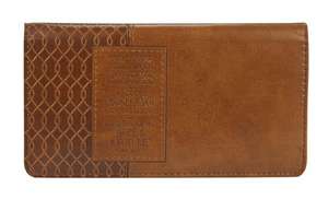 Brown Checkbook Cover Plans Jer 29