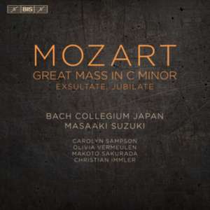 Groáe Messe c-moll de Sampson/Vermeulen/Sakurada/Immler/Suzuki/BCJ