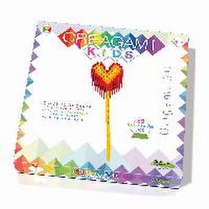 CREAGAMI - Origami 3D KIDS Herz 89 Teile de Creagami