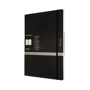 Moleskine Pro Notebook A4 Softcover: Black de Moleskine