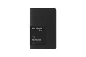 Moleskine Smart Cahier Pocket Ruled 2-Pack: Black de Moleskine