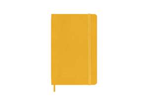 Moleskine Pocket Ruled Hardcover Silk Notebook: Orange Yellow de Moleskine