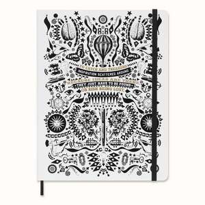 Moleskine Lorenzo Petrantoni Ltd. Ed. Extra Large Ruled Notebook de Moleskine