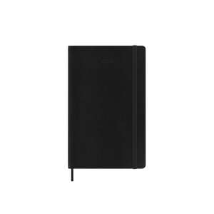 Moleskine 2024 12-Month Weekly Large Softcover Notebook: Black de Moleskine