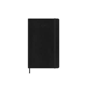 Moleskine 2025 12-Month Weekly Horizontal Large Softcover Notebook: Black de Moleskine