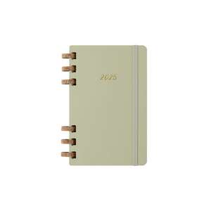 Moleskine 2025 12-Month Large Hardcover Spiral Planner: Kiwi de Moleskine