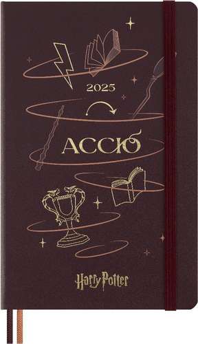 Moleskine Ltd. Ed. Harry Potter 2025 12-Month Daily Large Hardcover Notebook: Accio de Moleskine