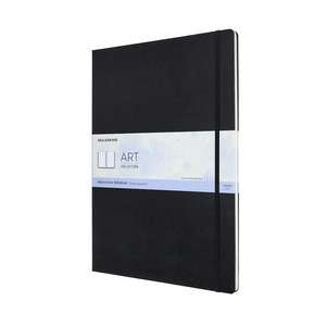 Moleskine Art A3 Watercolour Notebook: Black de Moleskine