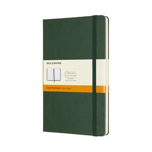 Moleskine Large Ruled Hardcover Notebook: Myrtle Green de Moleskine