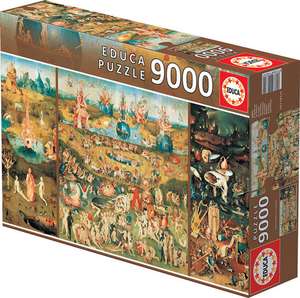 Educa Puzzle. The Garden of earthly Delights 9000Teile