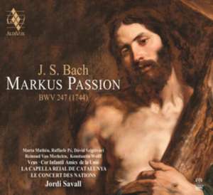 Markus Passion BWV 247 de Jordi/La Capella Reial de Catalunya Savall