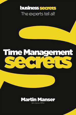 Time Management de Martin Manser