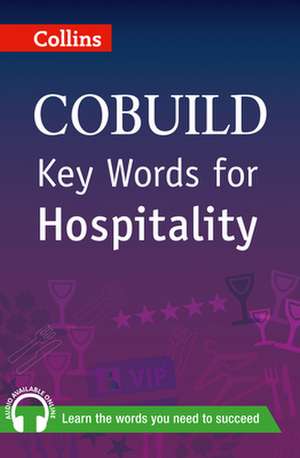 Key Words for Hospitality de Collins UK