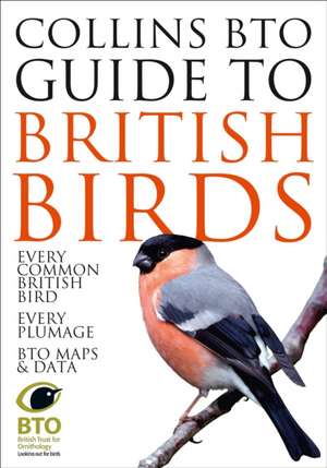 Collins BTO Guide to British Birds de Paul Stancliffe