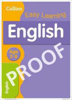 English Ages 7-9 de Collins Easy Learning