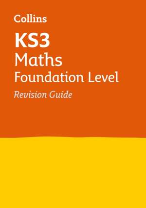 Collins New Key Stage 3 Revision -- Maths (Standard): Revision Guide de Collins UK