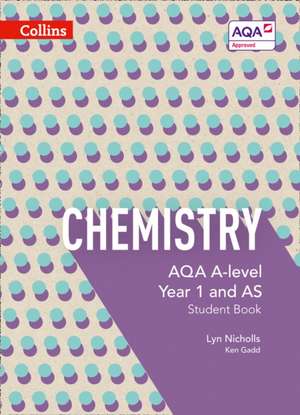 Collins Aqa A-Level Science - Aqa A-Level Chemistry Year 1 and as Student Book: The Complete Lou Reed Story de Lyn Nicholls