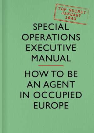 SOE Manual de Special Operations Executive