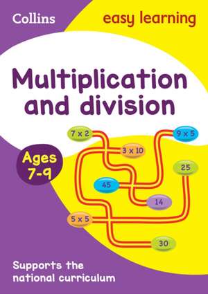 EASY LEARN MULTIPLIC AGE 7-9 de Collins Easy Learning